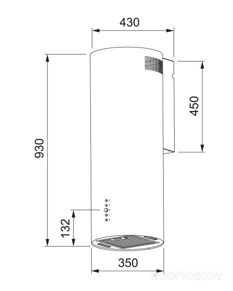 Кухонная вытяжка Franke Axis 35 WH 335.0706.919