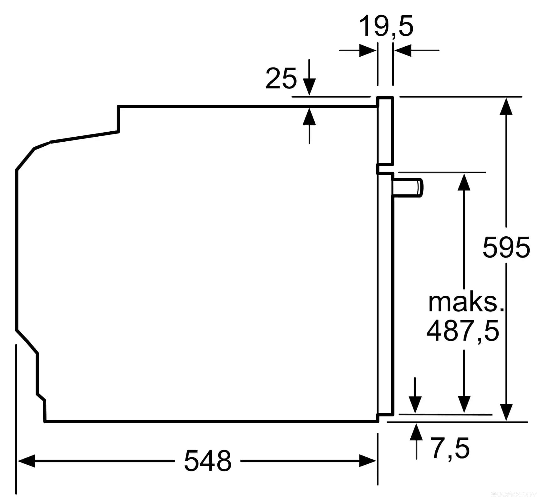 Духовой шкаф Bosch HBA534BW0