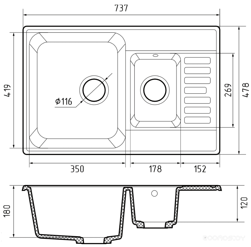 GranFest QUARZ Z-21K (черный)