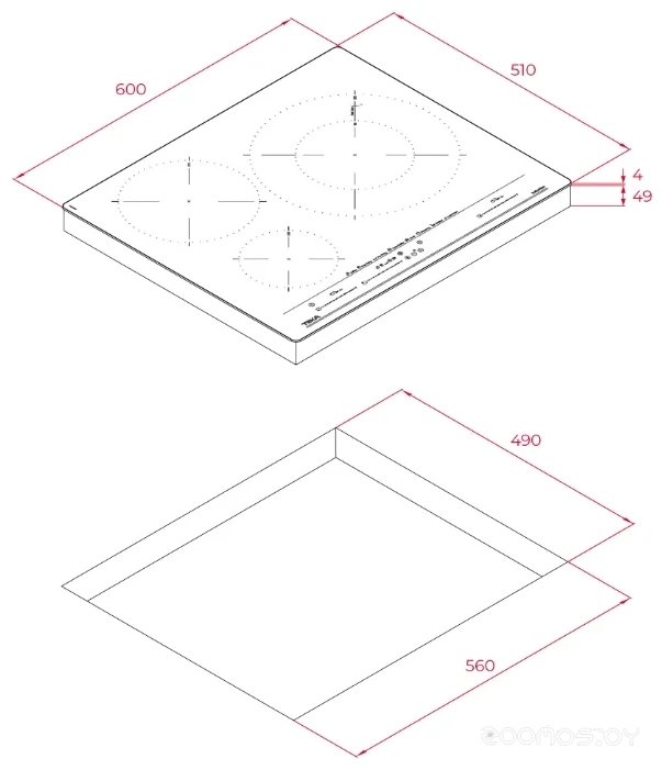 Варочная панель Teka IZC 63630 MST (белый)