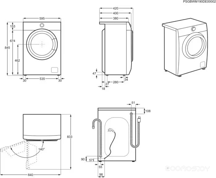 Electrolux SensiCare 600 EW6SN406BXI