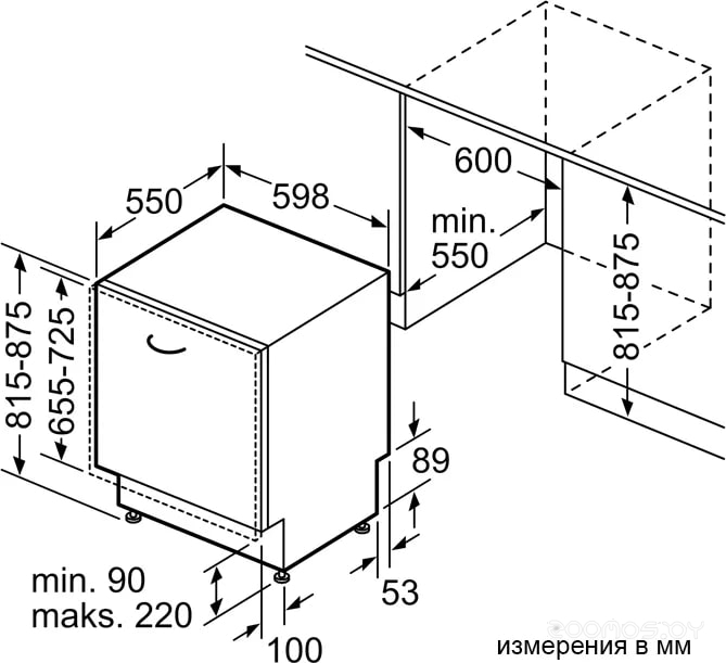 Посудомоечная машина Bosch SMV4HTX31E