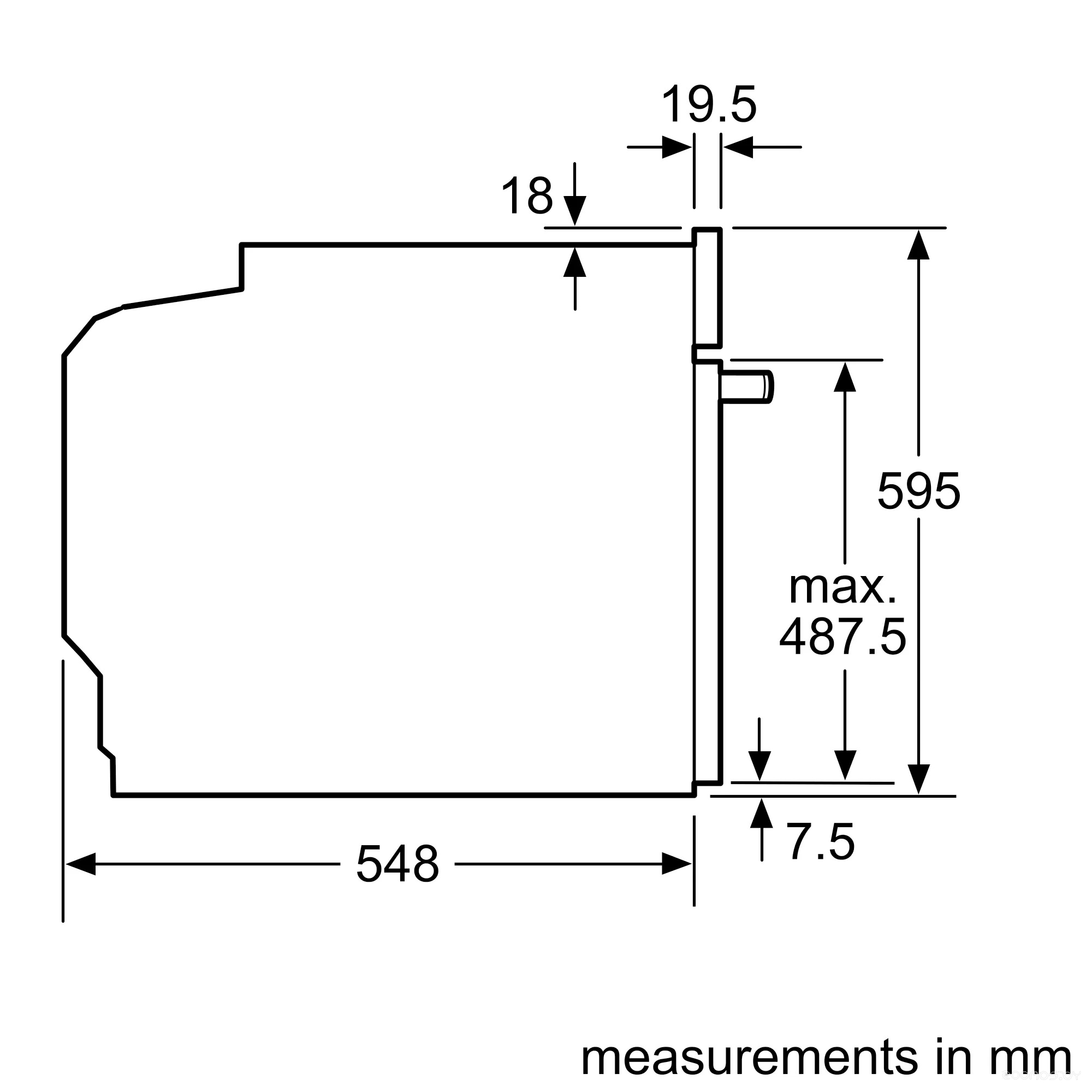 Духовой шкаф Bosch HBG675BS1