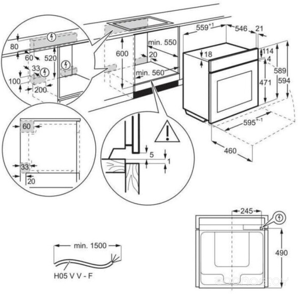 Духовой шкаф Electrolux KOAAS31WX