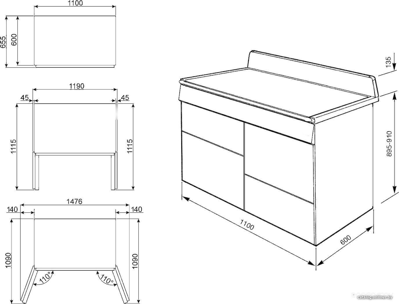 Smeg TR4110GR