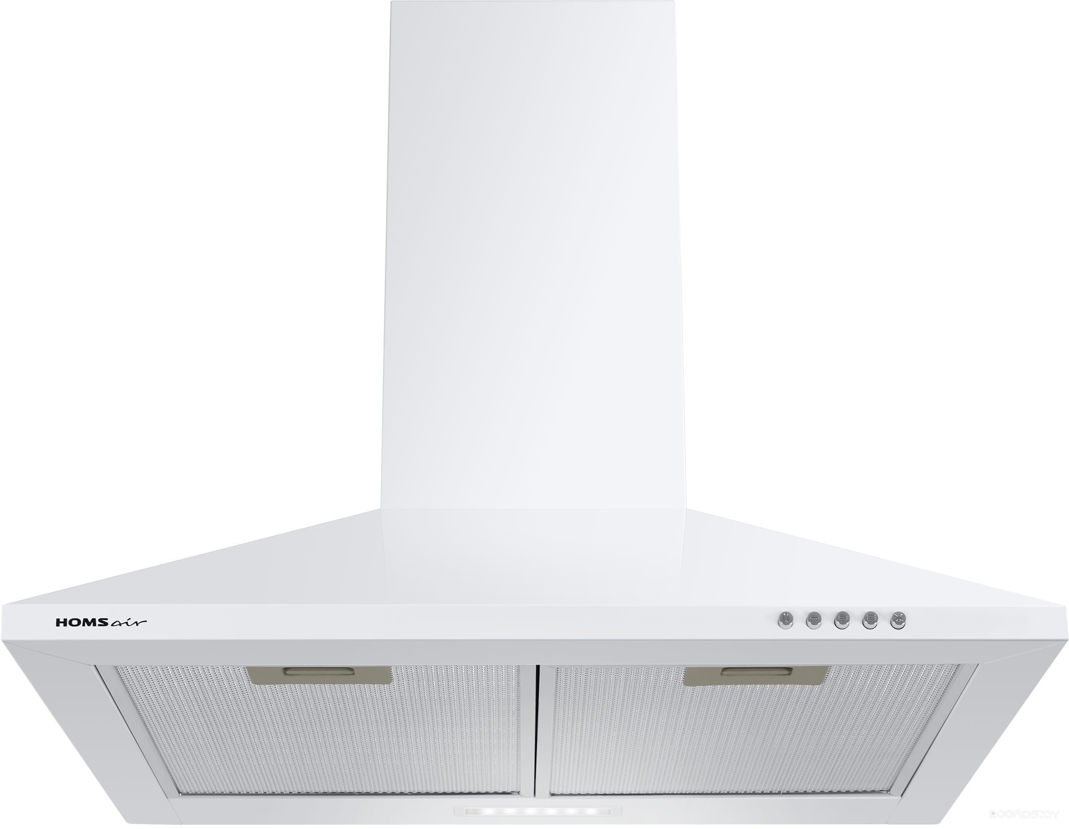 Кухонная вытяжка HOMSair Delta 60 (белый)
