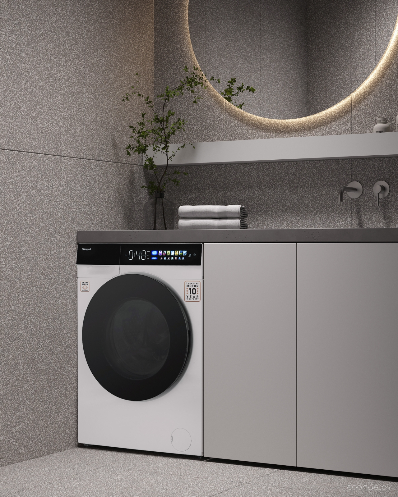 Weissgauff WM 999 Full Touch DC Inverter Steam