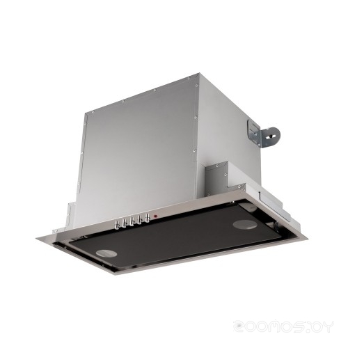 Кухонная вытяжка AKPO Neva Glass Eco 60 wk-4 чёрное стекло/нерж. сталь