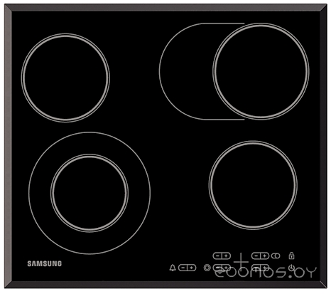 Варочная панель Samsung NZ64T3516QK/WT