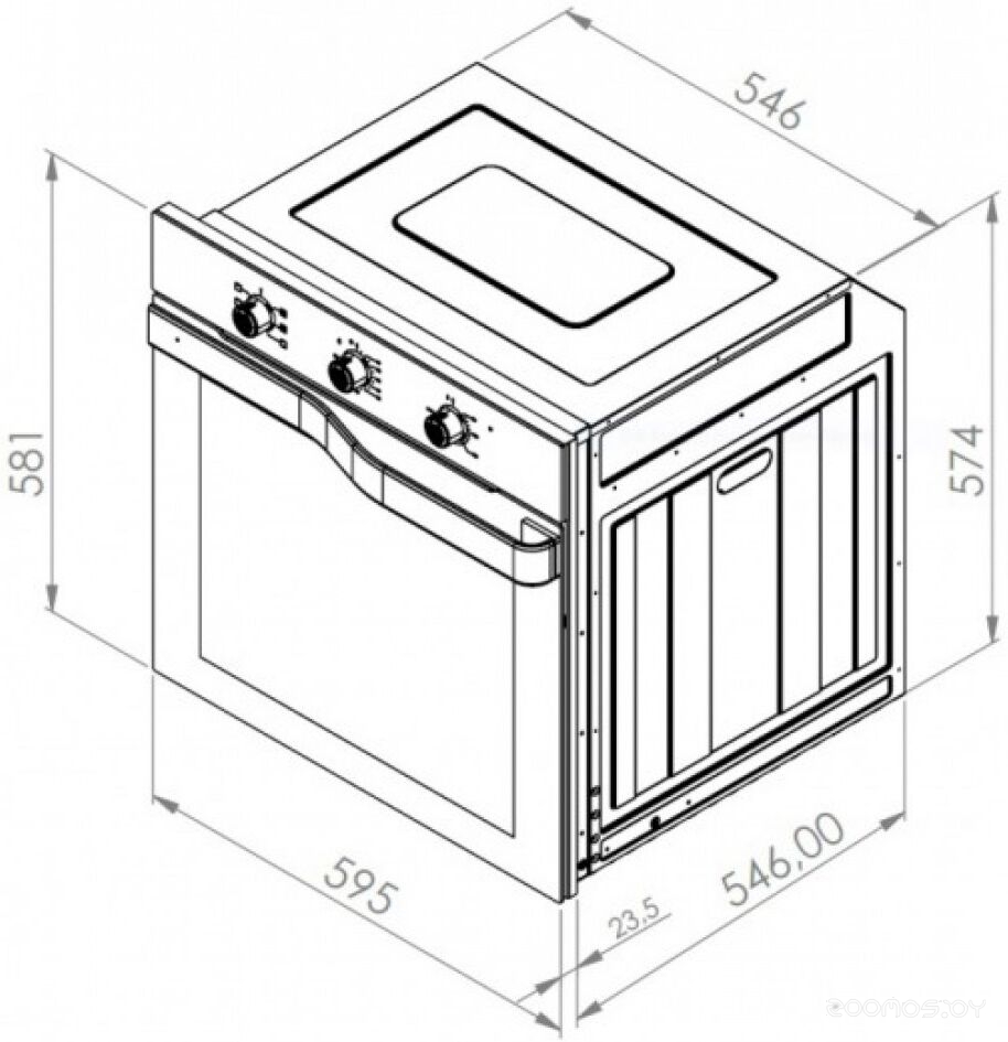 Духовой шкаф Schtoff Decor 600