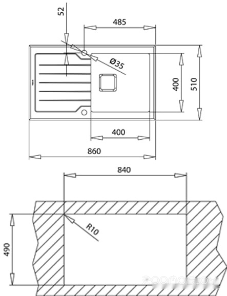 Teka Diamond RS15 1B 1D 86 Auto черный