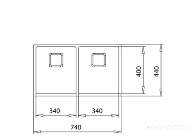 Teka Flexlinea RS15 2B 740 SQ