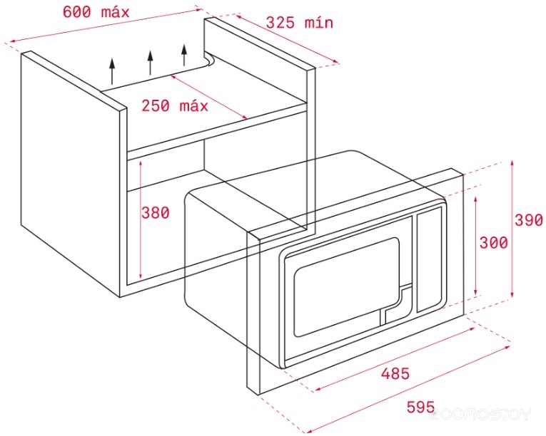 Микроволновая печь Teka ML 820 BI SS Black