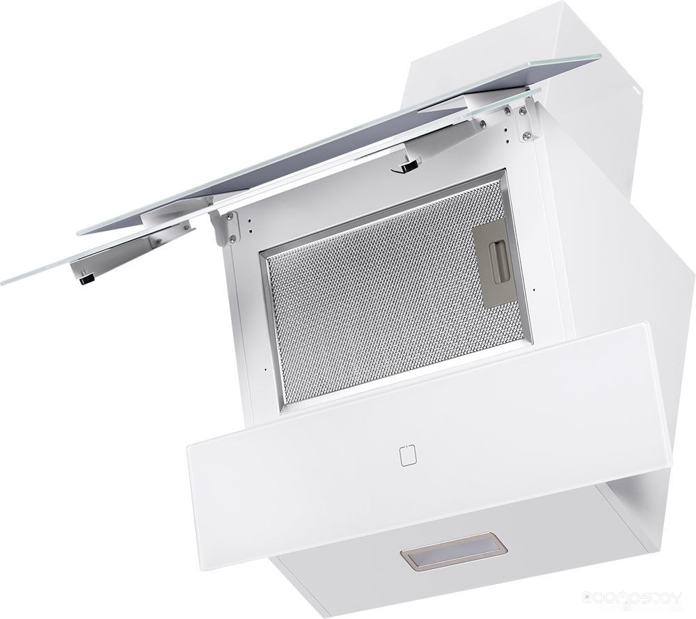 Кухонная вытяжка HOMSair Vertical 60 Glass (белый)