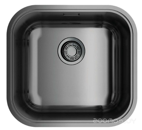Omoikiri Omi 44-U/IF GM вороненая сталь