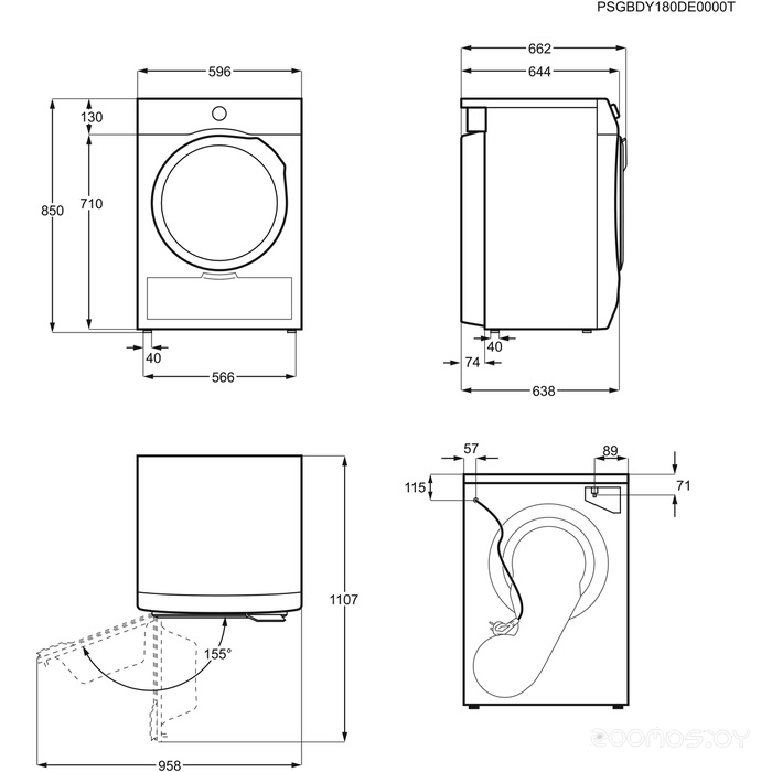 Electrolux EW8HR258B