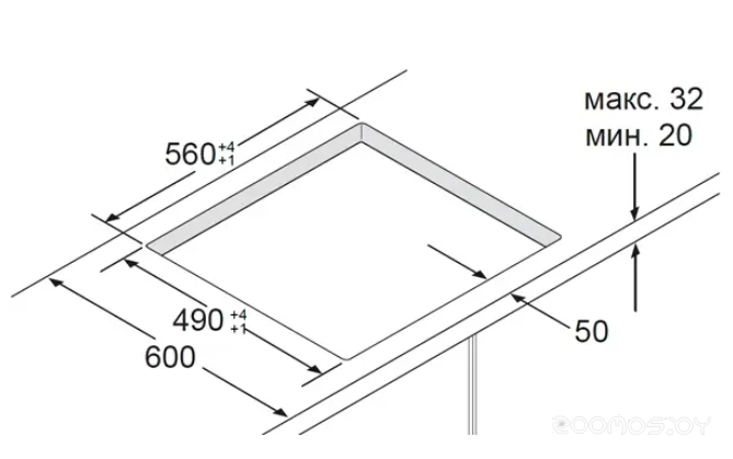 Варочная панель Samsung NZ63F3NM1AB