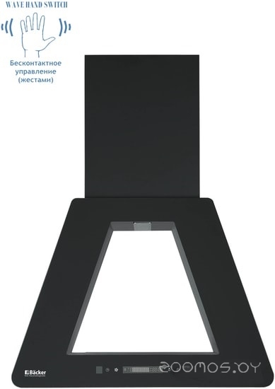 Кухонная вытяжка Backer KH60E-F1 Black