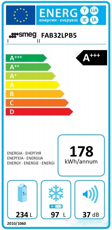 Smeg FAB32LPB5