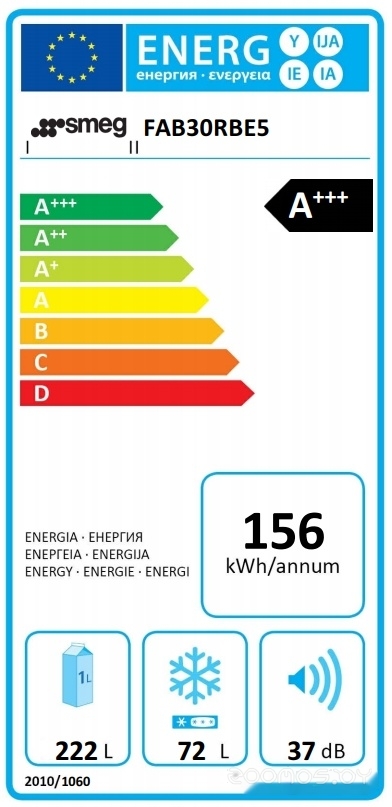 Smeg FAB30RBE5