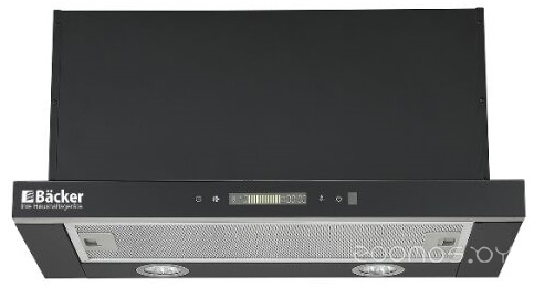 Кухонная вытяжка Backer TH60CL-2F200-SHINY BLACK RC