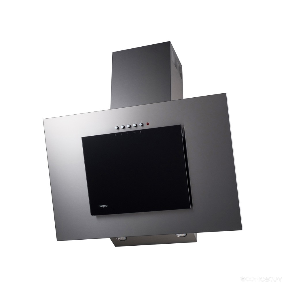 Кухонная вытяжка AKPO Nero Eco 60 wk-4 (черное стекло\серый)