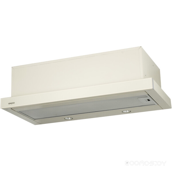 Кухонная вытяжка AKPO Light Eco Glass Twin 60 wk-7 бежевый