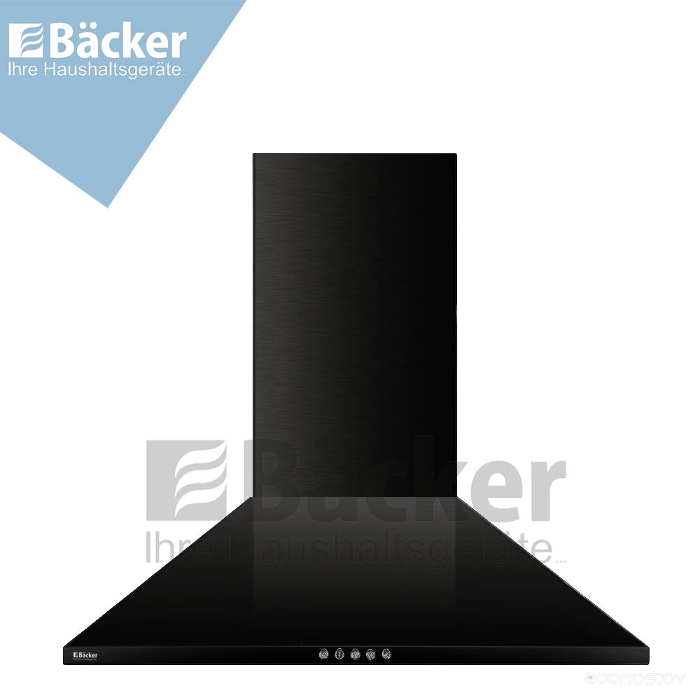Кухонная вытяжка Backer KH-60A-F1 (Shiny Black)