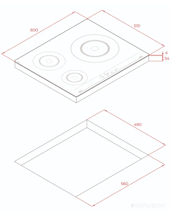 Варочная панель Teka IBC 63900 BK TTC BLACK