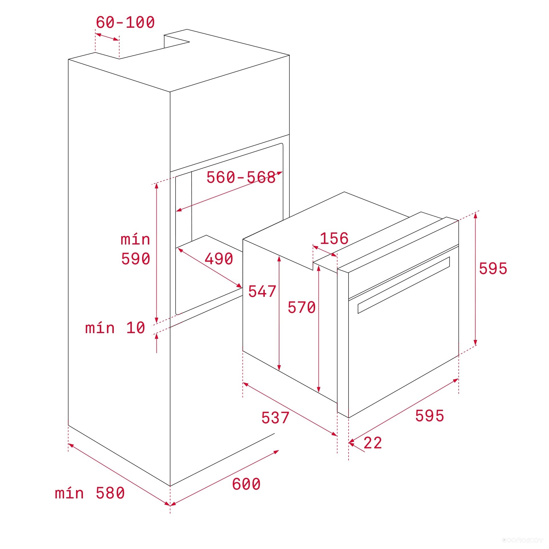 Духовой шкаф Teka HLB 8600 LONDON BRICK