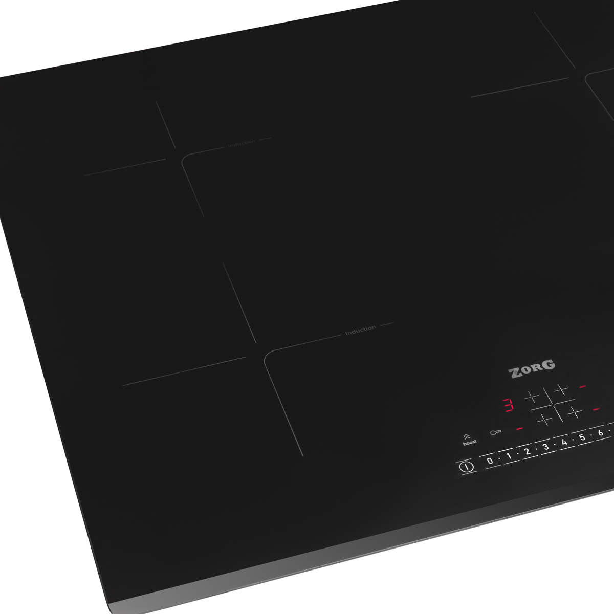 Индукционная варочная панель ZorG INO63 black