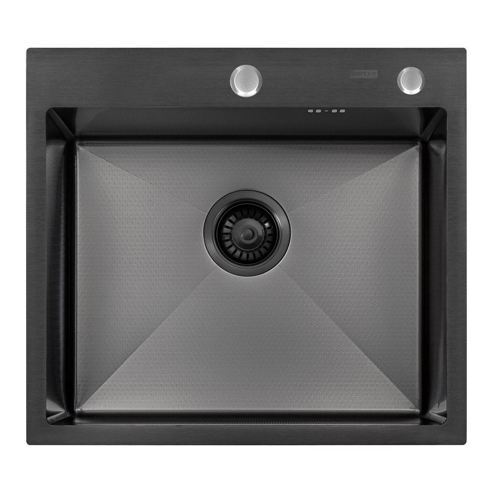Мойка ARFEKA ECO AR 550*500 BLACK PVD NANO DECOR