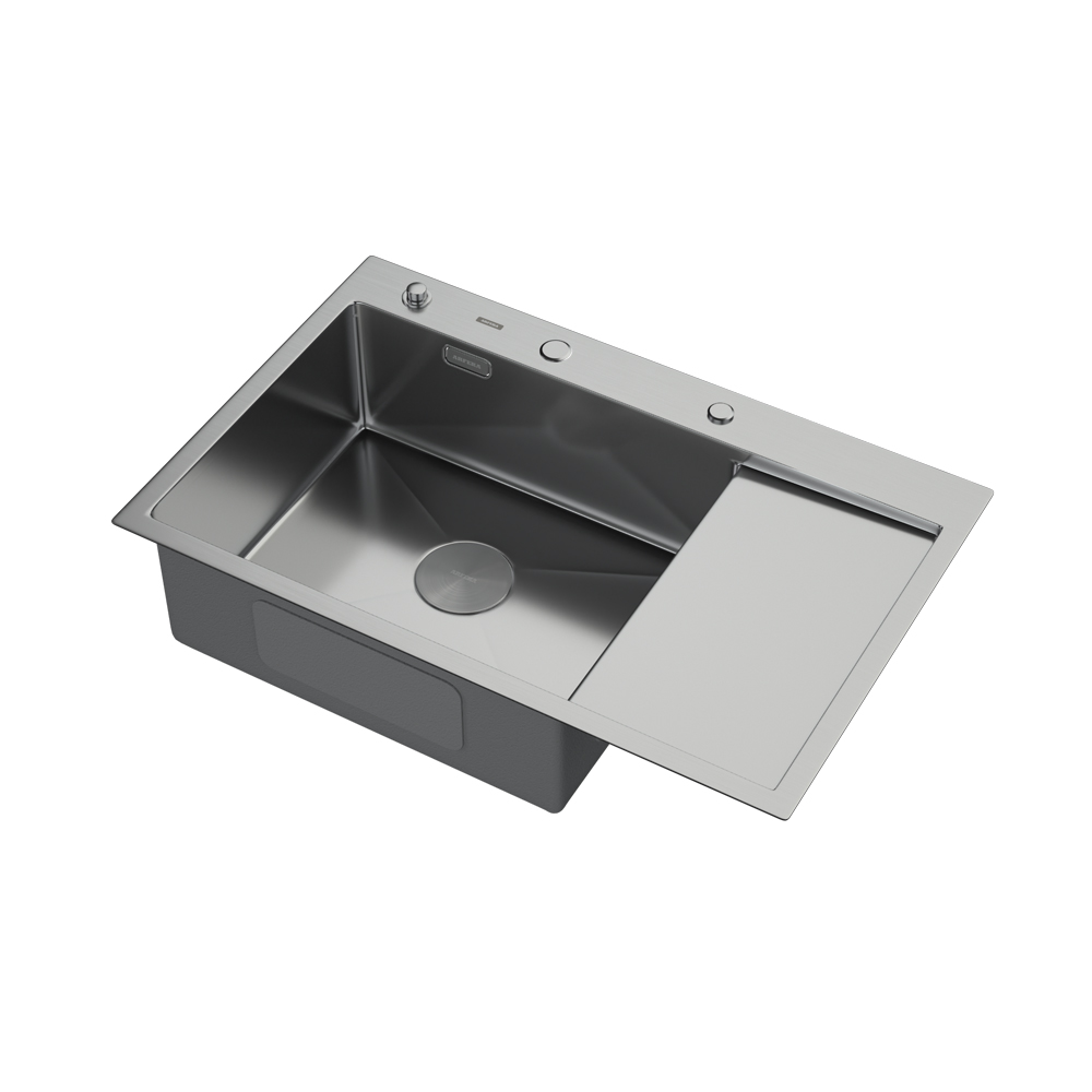 Мойка ARFEKA ECO AR 780*500 L POP-UP SATIN
