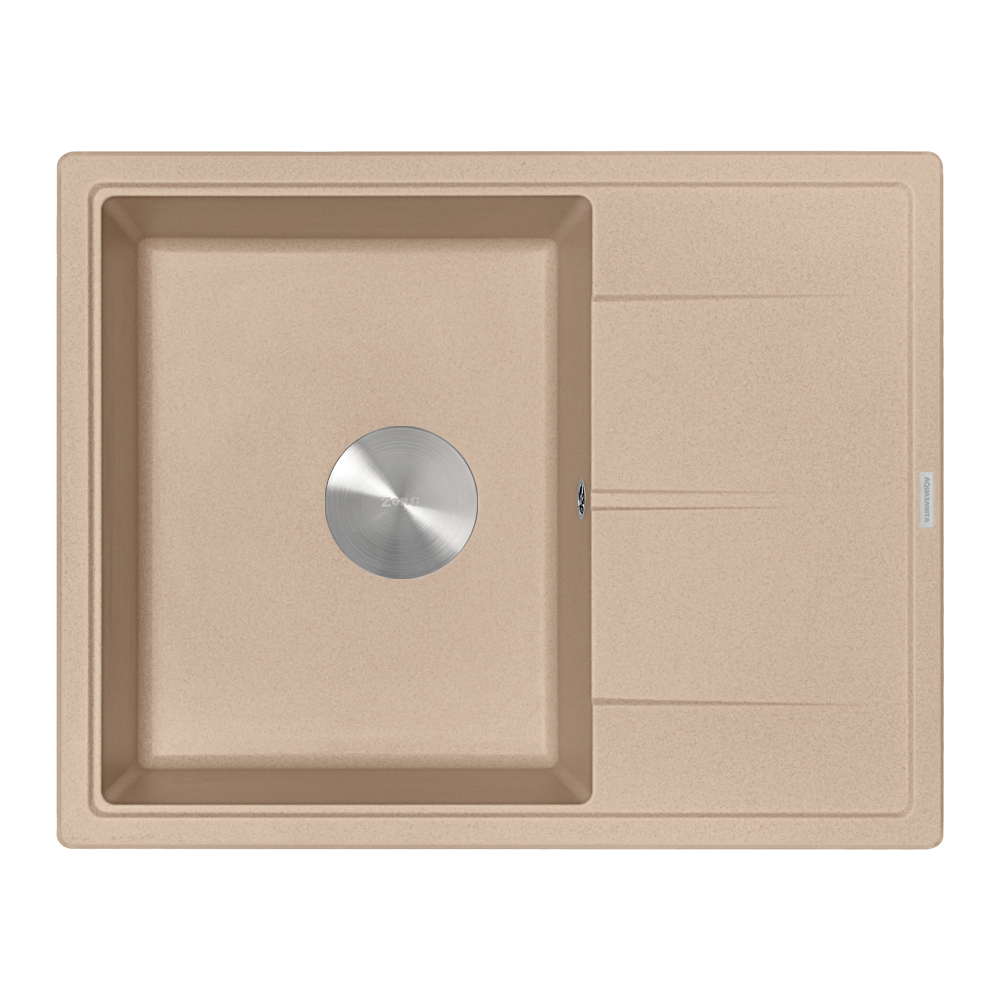 Мойка ZorG Rock 65 PREMIUM beige