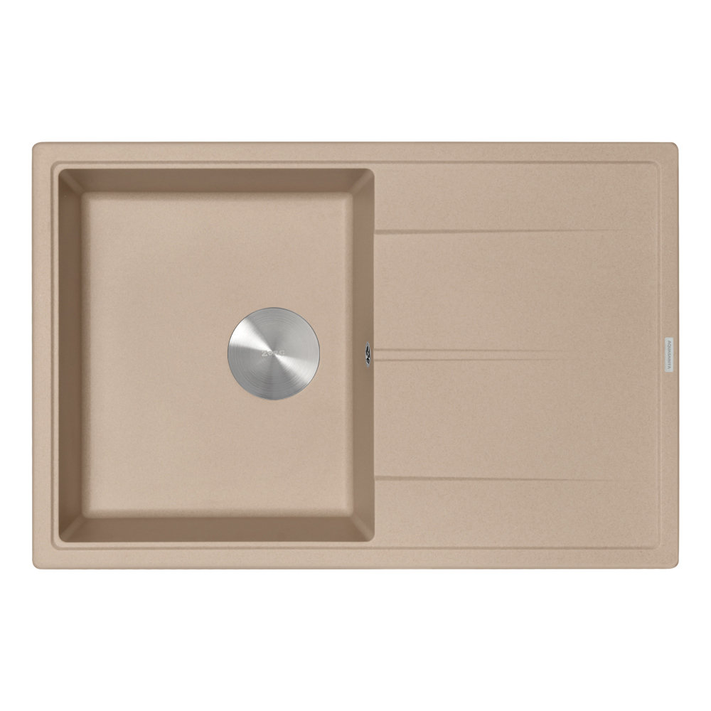 Мойка ZorG Rock 78 PREMIUM beige
