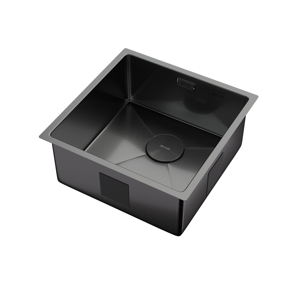 Мойка ZorG ZEROX 44 U / IF PVD GUNBLACK