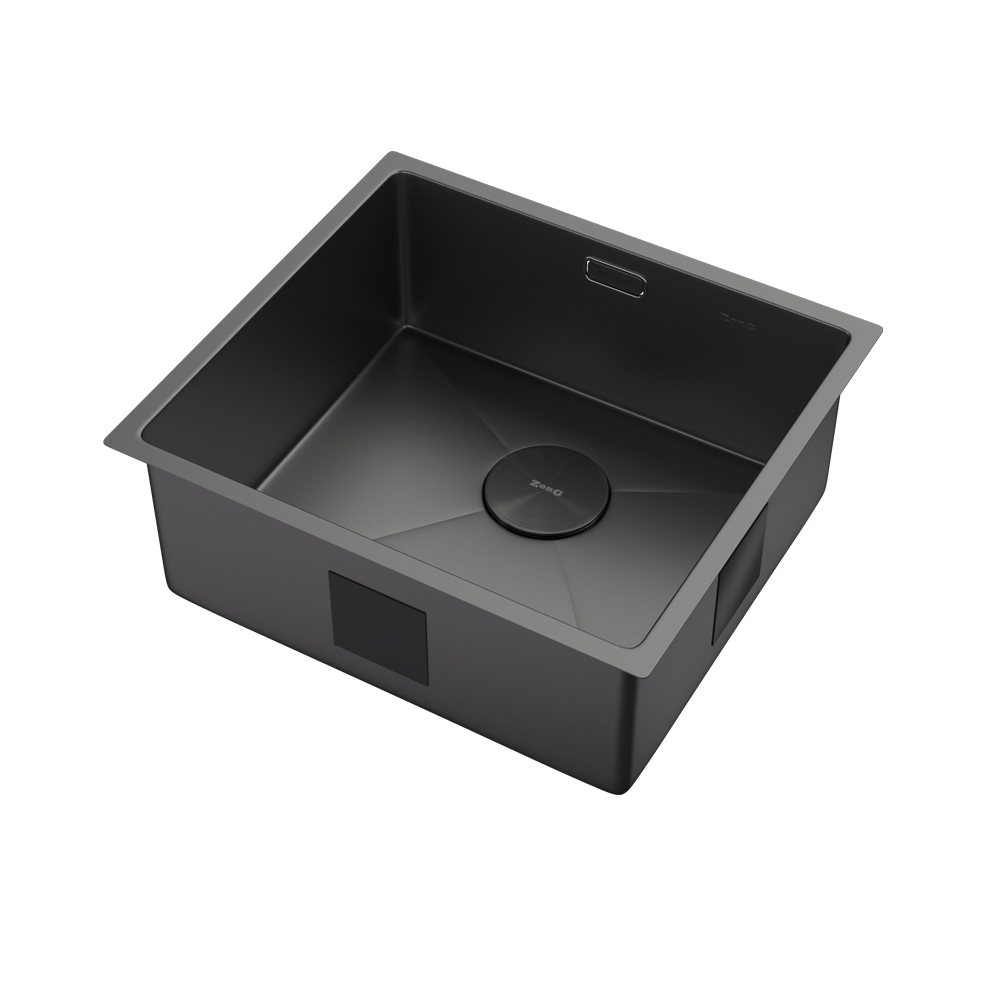 Мойка ZorG ZEROX 49 U / IF ZURINOX PVD GUNBLACK