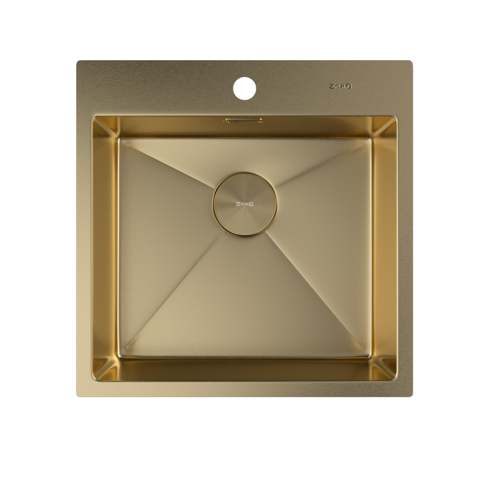 Мойка ZorG ZEROX 51 IF PVD GOLD