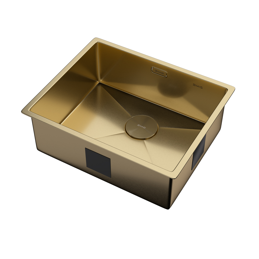 Мойка ZorG ZEROX 54 U / IF PVD GOLD