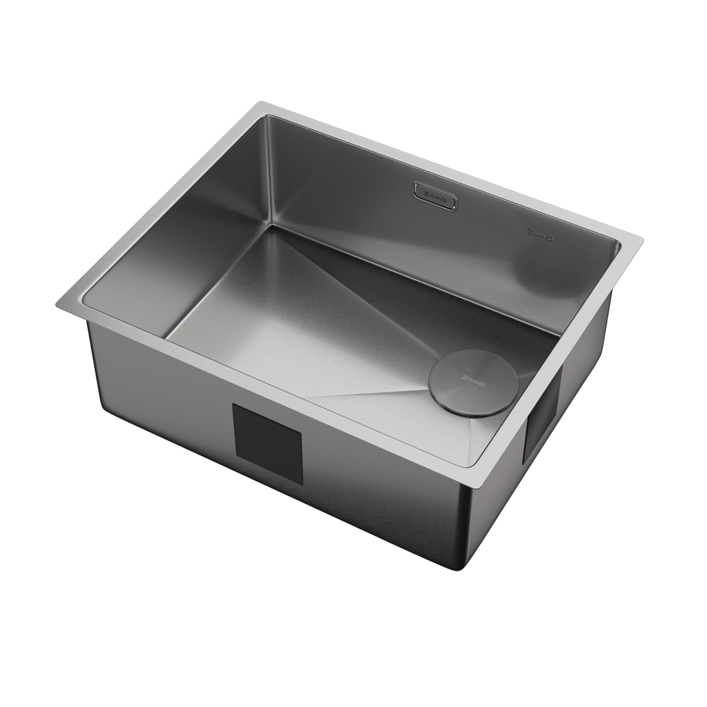 Мойка ZorG ZEROX 54 U / IF SIDE SF STEEL