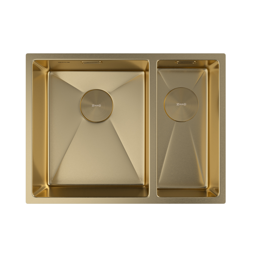 Мойка ZorG ZEROX 58-2 U / IF-R PVD GOLD