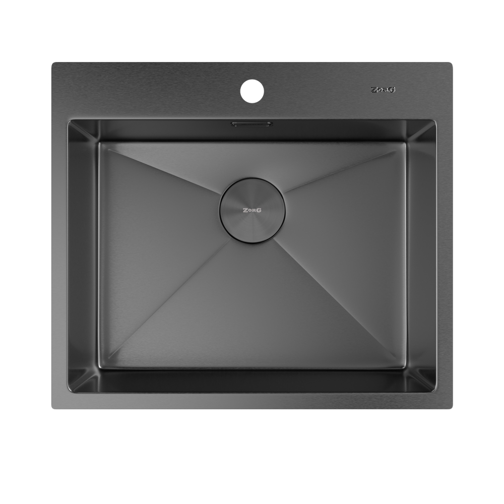 Мойка ZorG ZEROX 59 IF PVD GUNBLACK