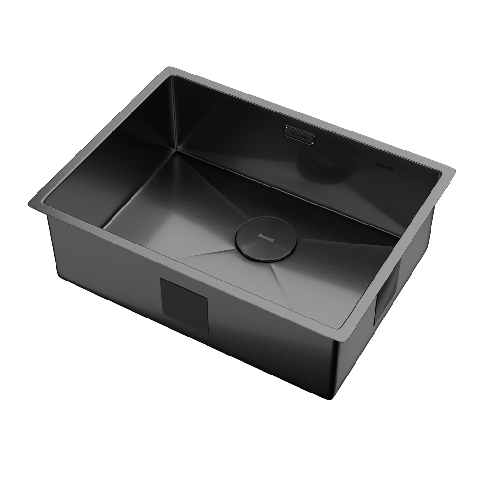 Мойка ZorG ZEROX 59 U / IF PVD GUNBLACK