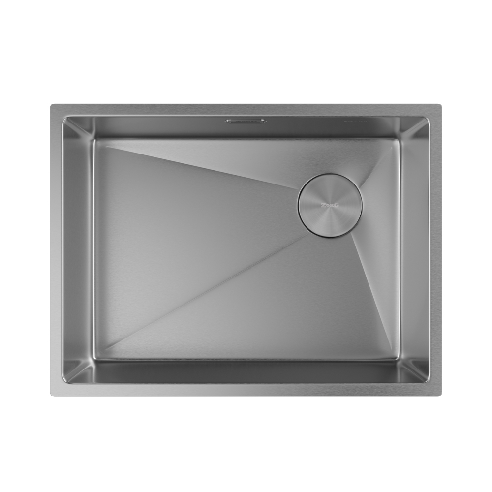 Мойка ZorG ZEROX 59 U / IF SIDE SF STEEL