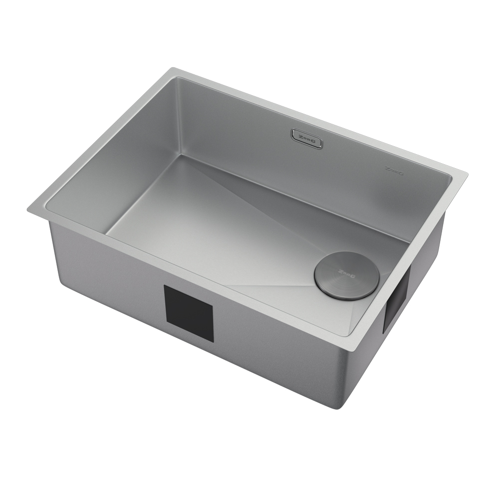 Мойка ZorG ZEROX 59 U / IF SIDE SF ZURINOX STEEL