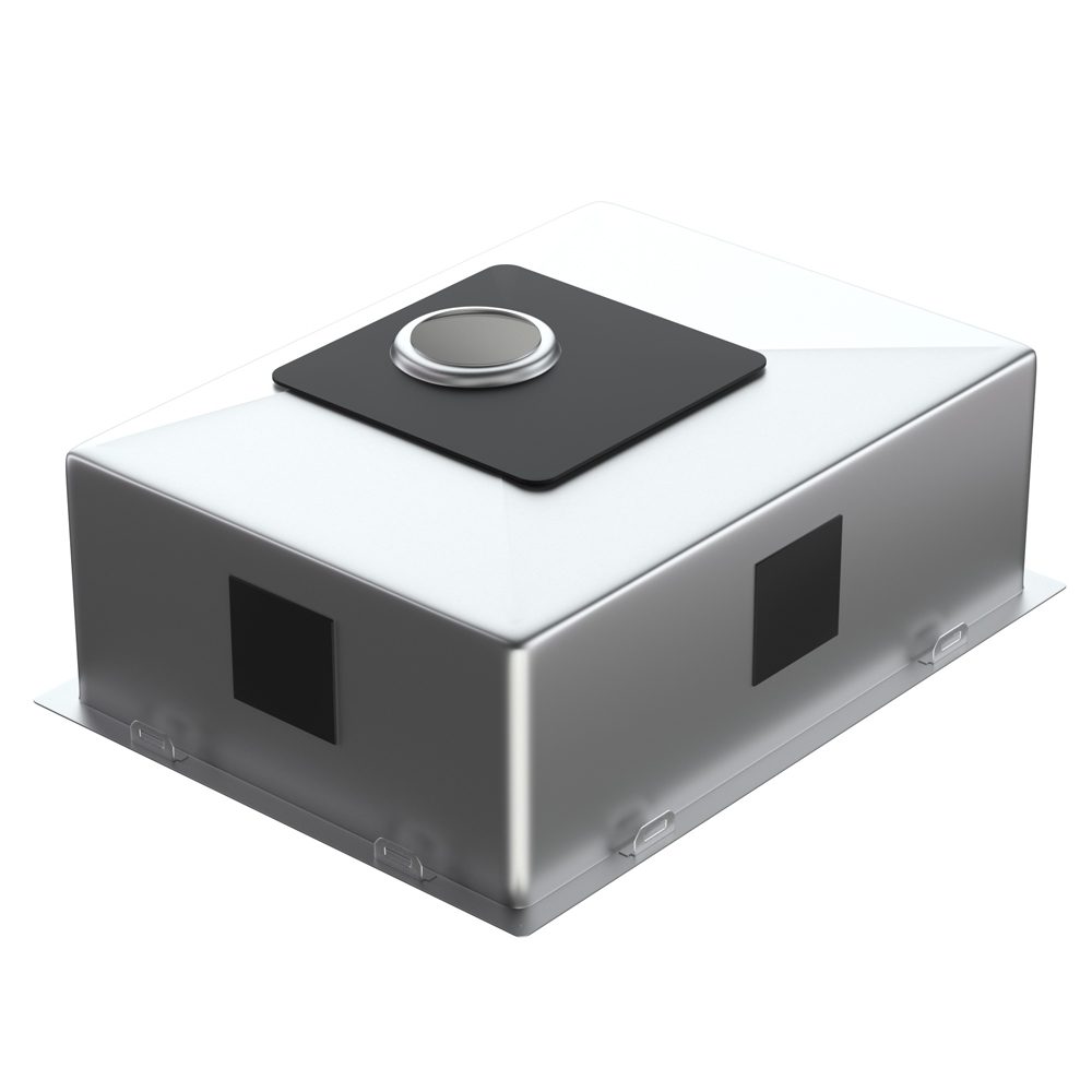 Мойка ZorG ZEROX 59 U / IF SIDE SF ZURINOX STEEL