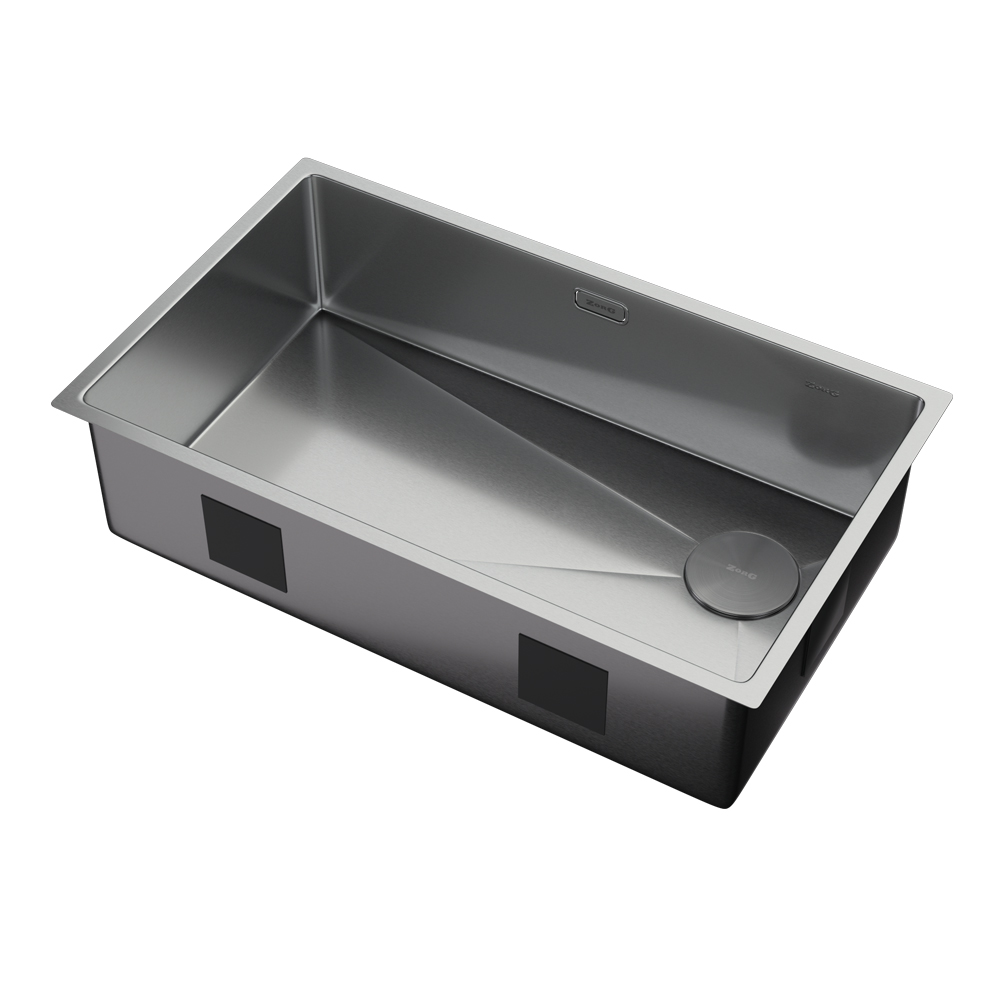 Мойка ZorG ZEROX 74 U / IF SIDE SF STEEL