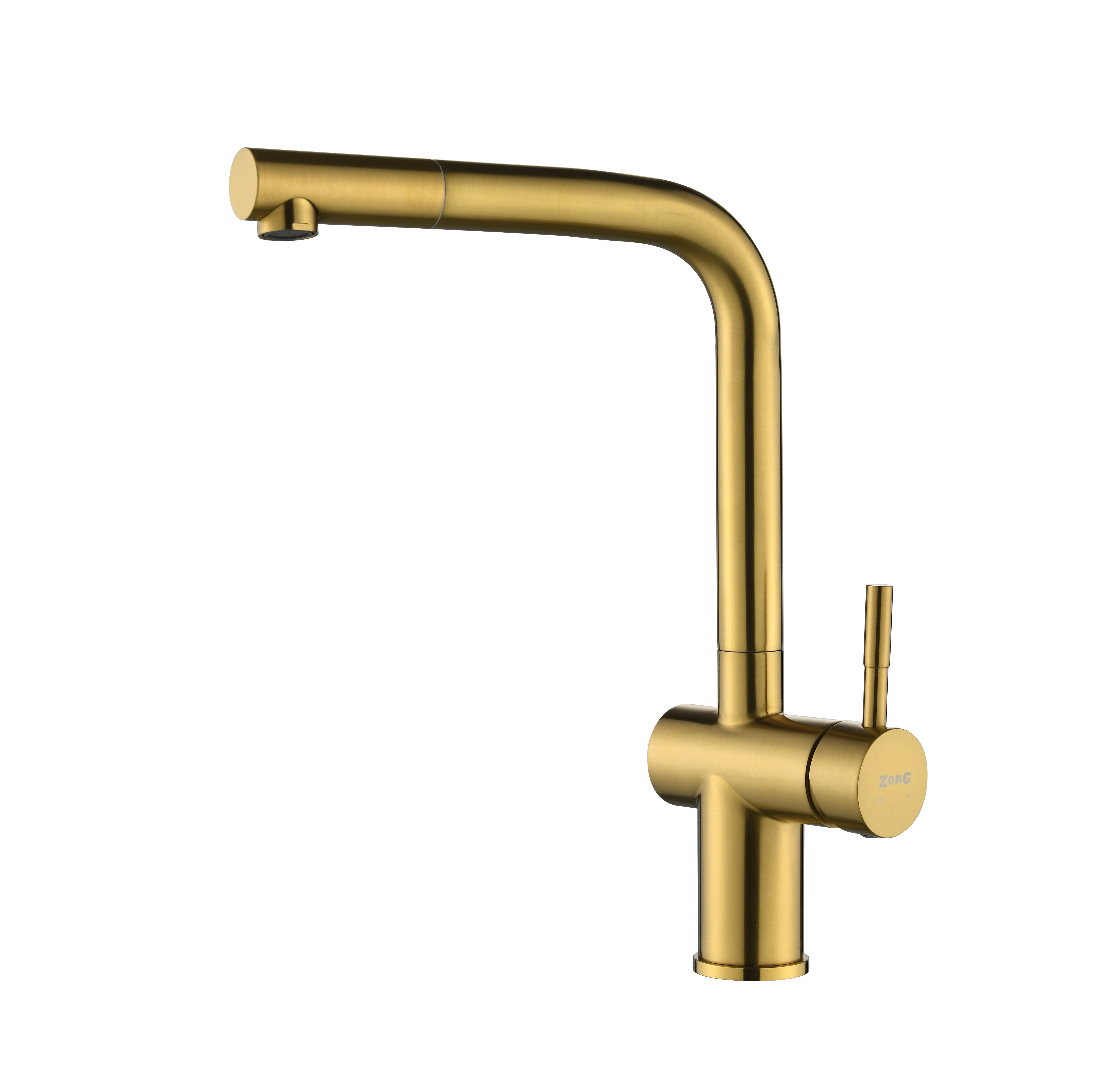 Смеситель для кухни ZorG TITAN PREMIUM PVD Gold