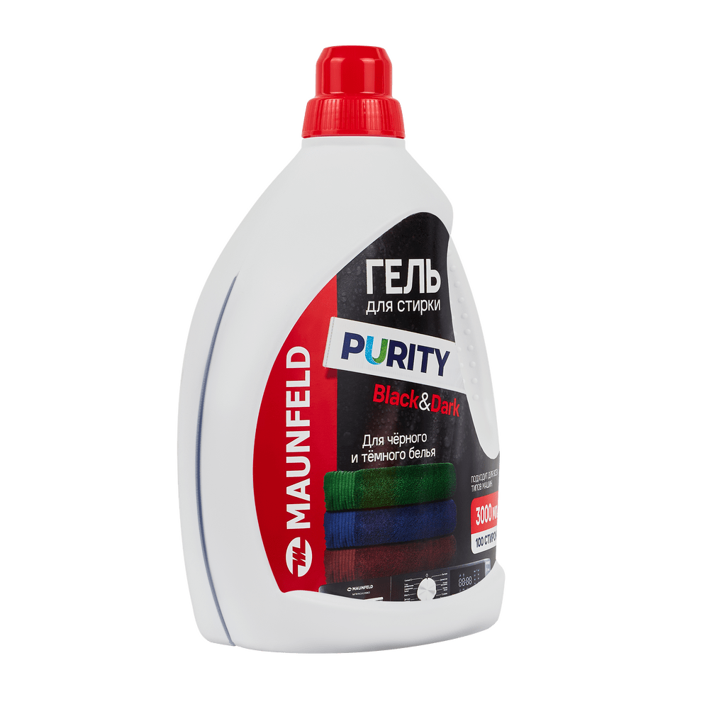 Гель для стирки MAUNFELD Purity Black&Dark 2000мл MWL2000PB