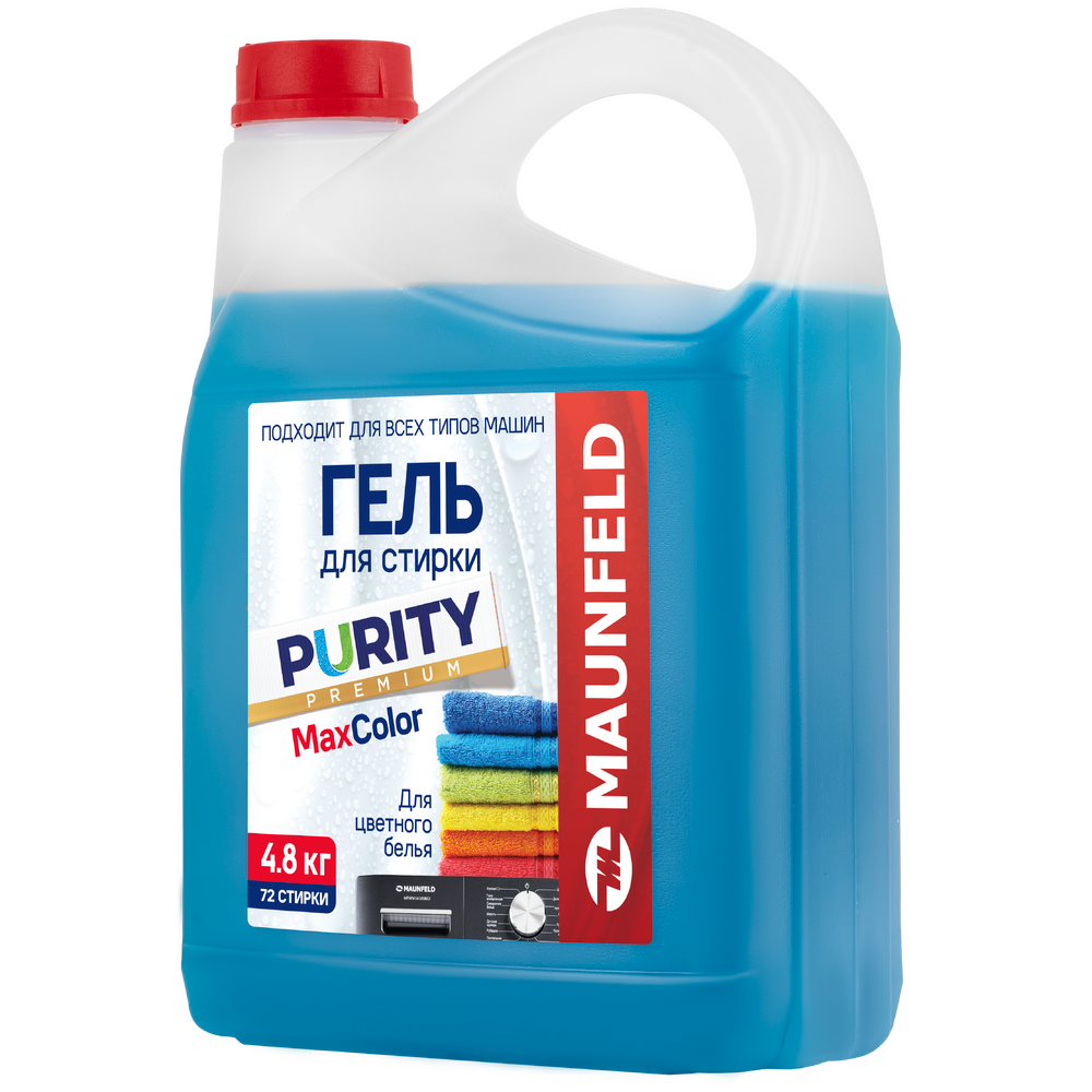 Гель для стирки MAUNFELD Purity Max Color 4800г MWL4800BC